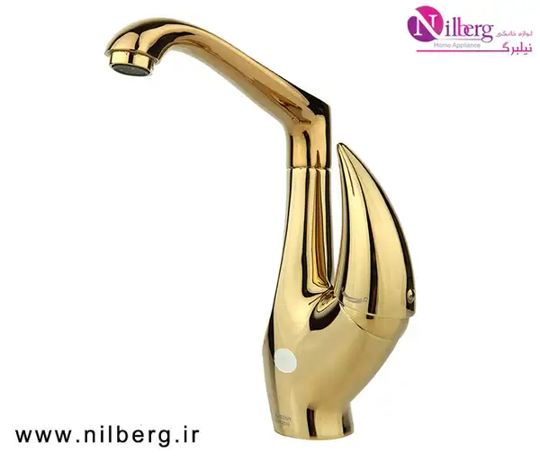 شیر روشویی راسان مدل هیپو طلایی