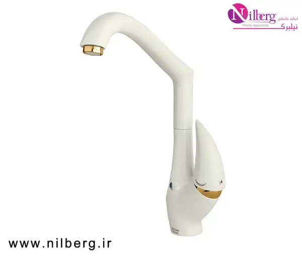 شیر ظرفشویی  راسان مدل هیپو سفید طلایی