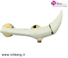 شیر آفتابه راسان مدل هیپو سفید طلایی gallery0