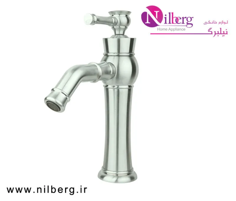 شیر روشویی راسان مدل الیزه کروم مات gallery0