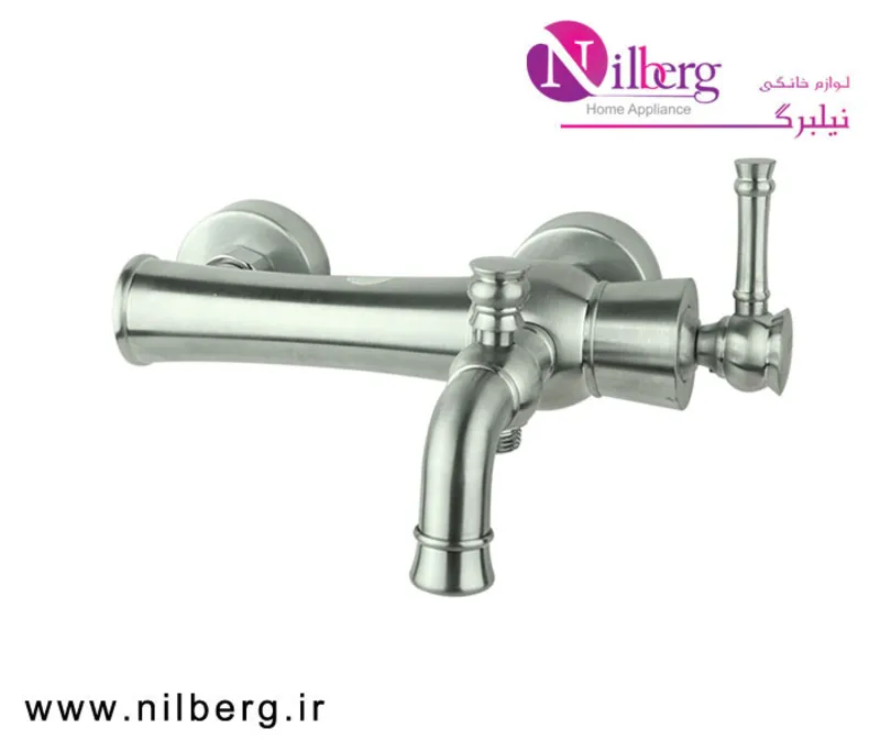 شیر حمام  راسان مدل الیزه کروم مات gallery0