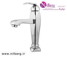شیر روشویی پایه کوتاه راسان مدل آلیس کروم gallery0