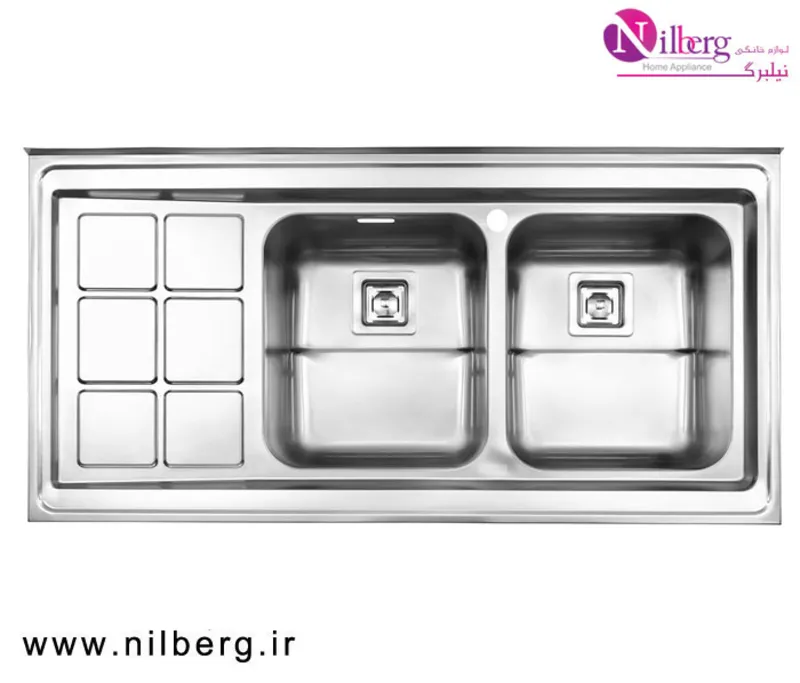 سینک روکار فانتزی استیل البرز مدل 761 gallery0