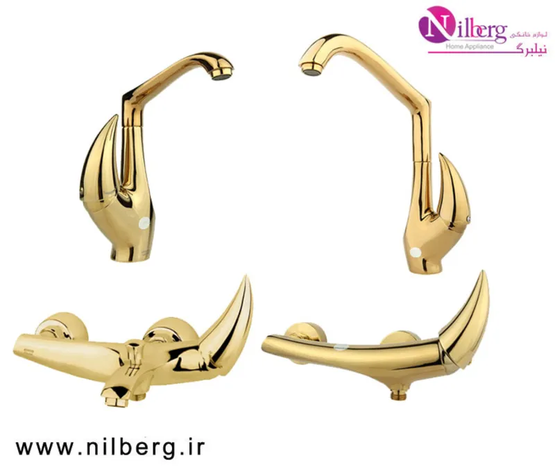شیرآلات راسان مدل هیپو طلایی gallery1