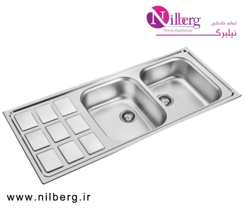 سینک توکار اخوان کد 368S gallery1