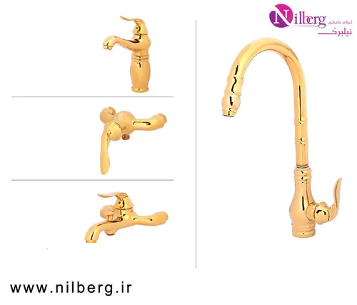 شیرآلات گوهران مدل میلان طلایی