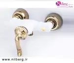 شیرآلات گوهران مدل کارن سفید طلایی thumb 2