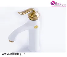 شیرآلات گوهران مدل کارن سفید طلایی gallery3