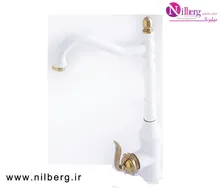 شیرآلات گوهران مدل کارن سفید طلایی gallery4