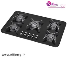اجاق گاز شیشه ای مشکی کن مدل پاردیک gallery1