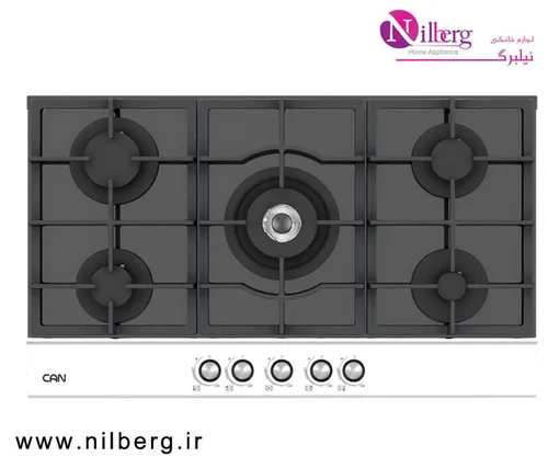 اجاق گاز استیل شیشه ای کن مدل CG-8509M
