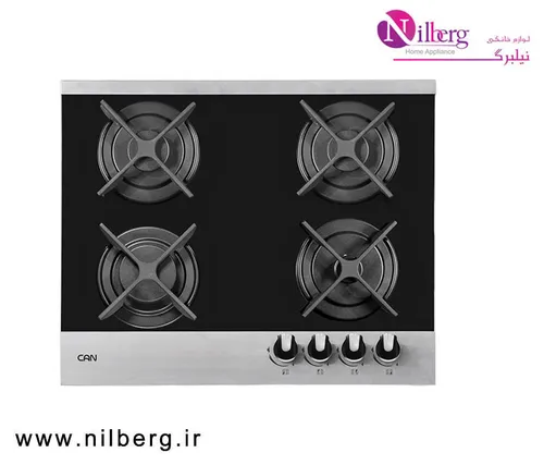 اجاق گاز استیل شیشه ای کن مدل M419