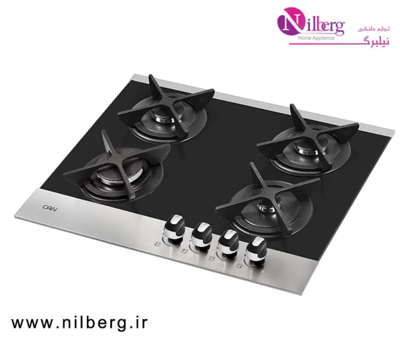اجاق گاز استیل شیشه ای کن مدل M419 gallery1