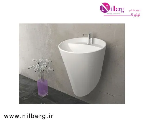 روشویی نیم پایه گلسار مدل الگانت