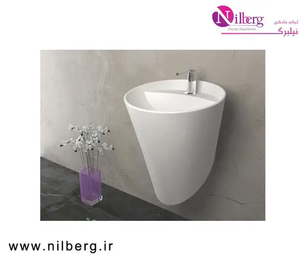 روشویی نیم پایه گلسار مدل الگانت