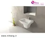 روشویی نیم پایه گلسار مدل مارانتا thumb 1