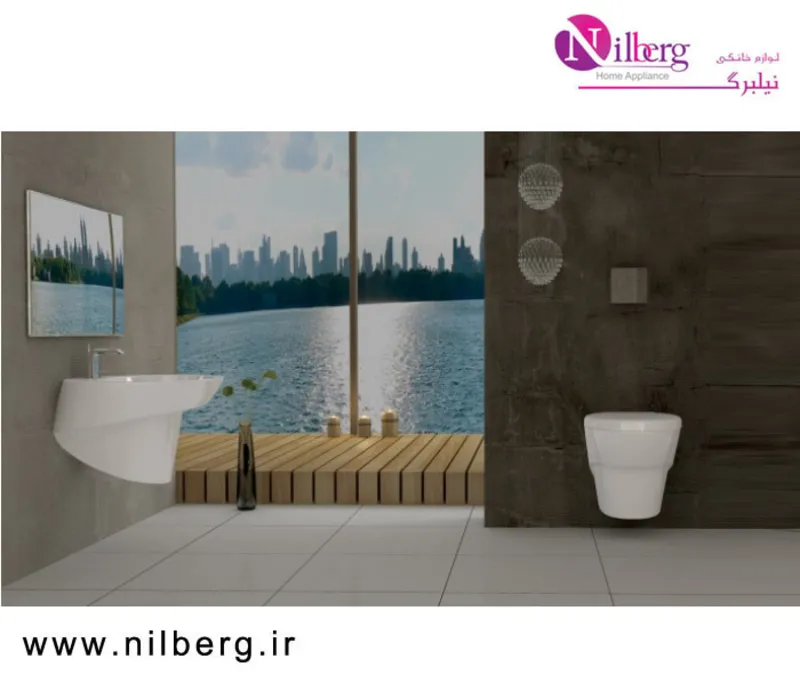 روشویی نیم پایه گلسار مدل الیت gallery1