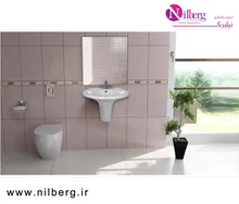 روشویی نیم پایه گلسار مدل آکوا gallery2