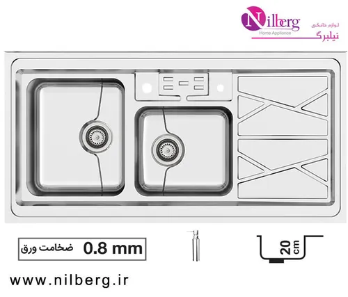 سینک روکار کن مدل 9041P45