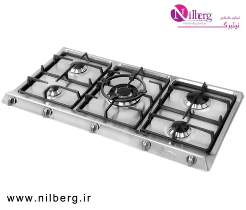اجاق گاز صفحه ای استیل اخوان سری ونوس کد V1