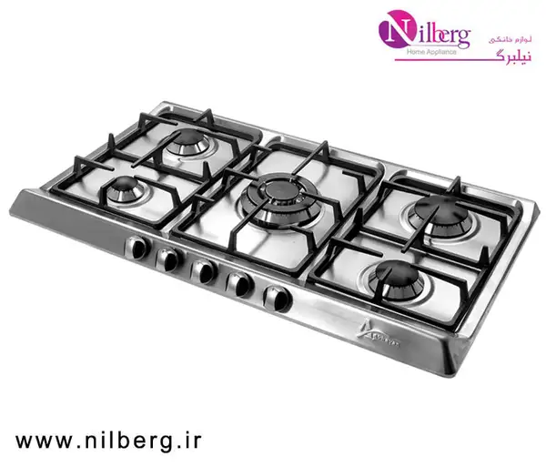 اجاق گاز صفحه ای استیل اخوان سری ونوس کد V5