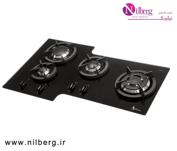 اجاق گاز صفحه ای شیشه ای اخوان سری ونوس کد V6