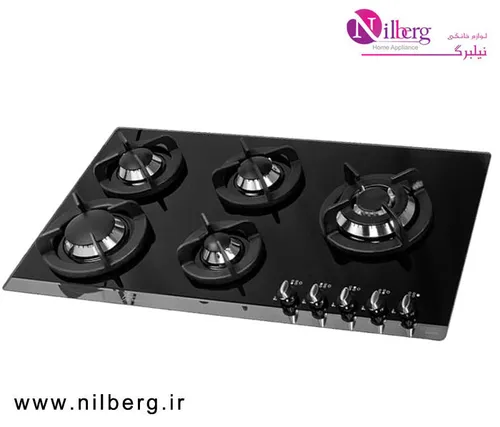 اجاق گاز صفحه ای شیشه ای اخوان سری ونوس مدل V-8S