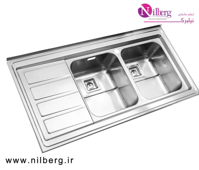 سینک روکار فانتزی استیل البرز مدل  764 gallery1