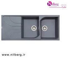 سینک گرانیتی نقره  سنگ لورنزو مدل 100 gallery0