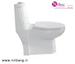 توالت فرنگی چینی کرد مدل طاووس / Tavoos thumb 3