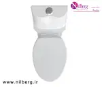 توالت فرنگی چینی کرد مدل طاووس / Tavoos thumb 4