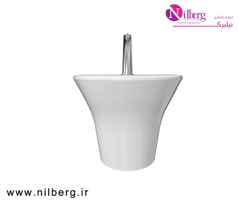 روشویی نیم پایه دیواری چینی کرد کانسپت / Concept gallery1