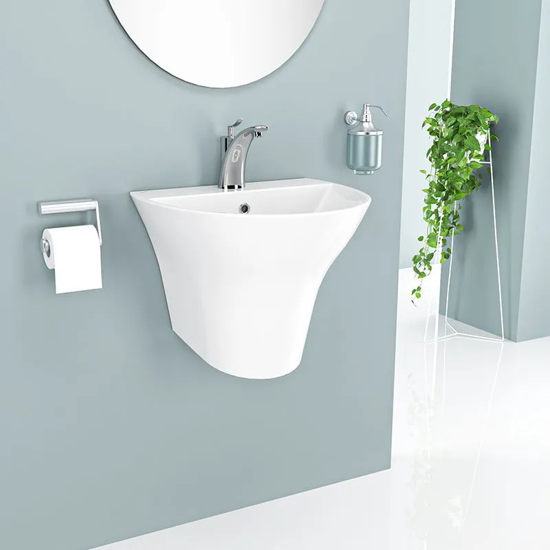 روشویی نیم پایه دیواری چینی کرد کانسپت / Concept gallery3