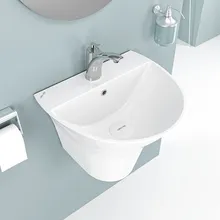 روشویی نیم پایه دیواری چینی کرد کانسپت / Concept gallery5