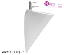 روشویی نیم پایه دیواری چینی کرد مدل فلوریا / Floria gallery3