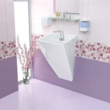 روشویی نیم پایه دیواری چینی کرد مدل ورونیا / Veronia gallery4