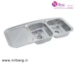 سینک توکار فانتزی نگین الماس مدل SA 22 thumb 1