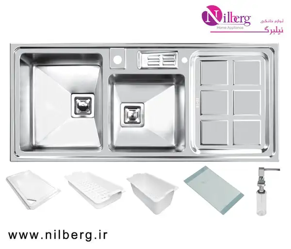 سینک توکار اخوان کد 318