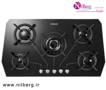 اجاق گاز رومیزی پنج شعله استیل البرز مدل G-5905