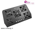 اجاق گاز رومیزی پنج شعله استیل البرز مدل G-5905 thumb 2