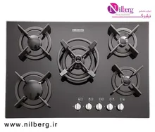 اجاق گاز رومیزی پنج شعله استیل البرز مدل G-5703 gallery0