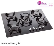 اجاق گاز رومیزی پنج شعله استیل البرز مدل G-5703 gallery1