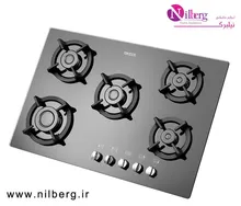 اجاق گاز رومیزی پنج شعله استیل البرز مدل G-5753 i gallery1