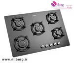 اجاق گاز رومیزی پنج شعله استیل البرز مدل G-5753 i thumb 3
