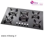 اجاق گاز رومیزی پنج شعله استیل البرز مدل G-5904 thumb 3