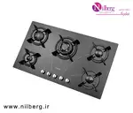 اجاق گاز رومیزی پنج شعله استیل البرز مدل G-5908 thumb 2