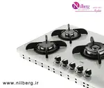 اجاق گاز شیشه ای مشکی کن مدل پاردیک thumb 8