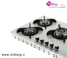 اجاق گاز شیشه ای مشکی کن مدل پاردیک gallery7