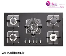 اجاق گاز رومیزی پنج شعله استیل البرز مدل G-5910 gallery0