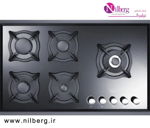 اجاق گاز رومیزی پنج شعله مارول مدل Teor-Plus-B